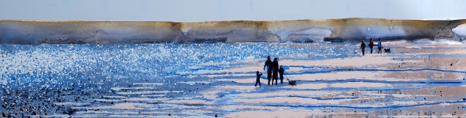 Sparkling Estuary, Winter Walk, Nr Rock, Cornwall. 