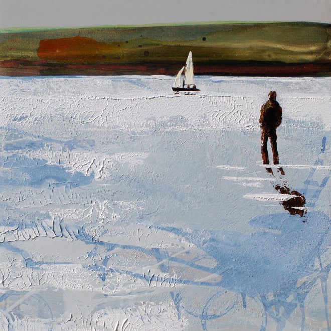 Little Boat, Camel Estuary, Cornwall. Original Painting or Print.