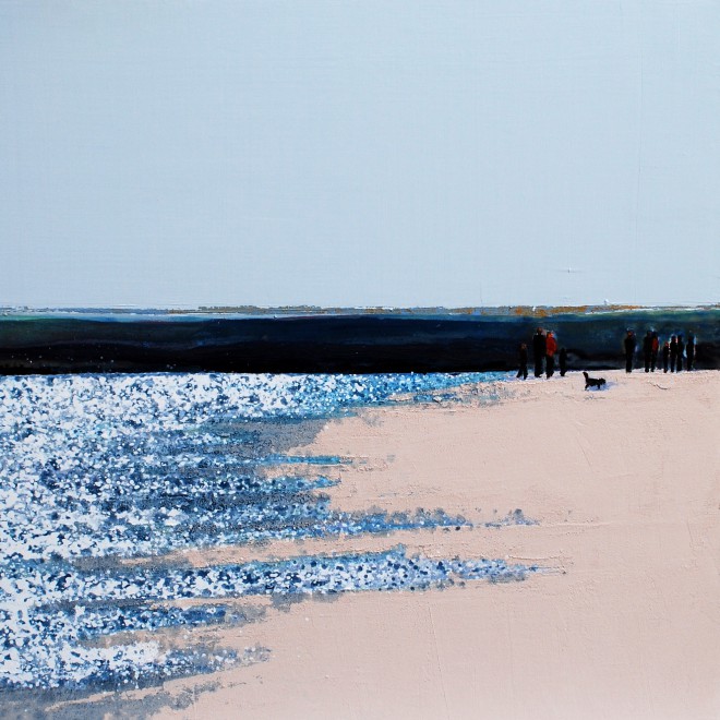 Memories of a Winter Walk, Polzeath, Cornwall. 