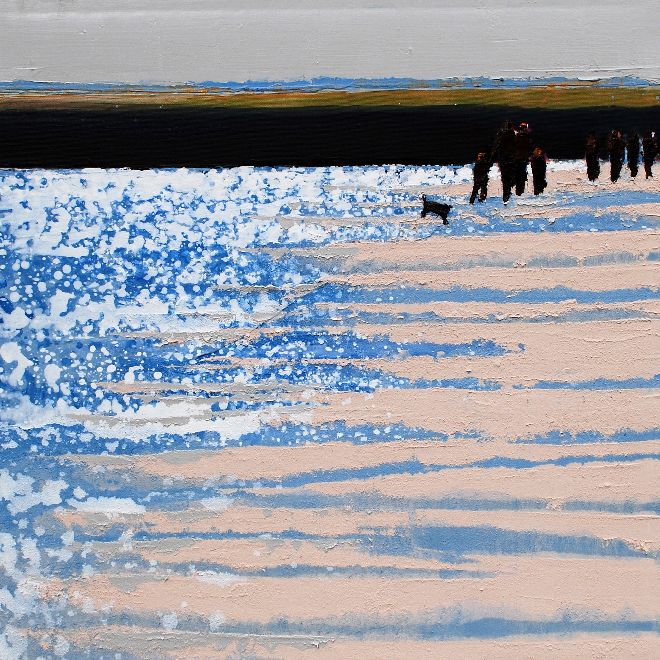 Winter Sun, Camel Estuary, North Cornwall. 