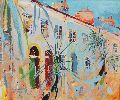 Morrab Cottages, Penzance. Limited Edition Print