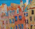Houses at Morlaix, Brittany, France II