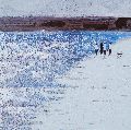 Daymer Bay, Cornwall - wide, blue estuary. Original Painting or Print Available.