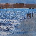 Daymer Bay, Cornwall - cool, blue light... 