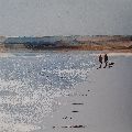 Rock, Cornwall - shimmering light and salty air. Original or Print Available.