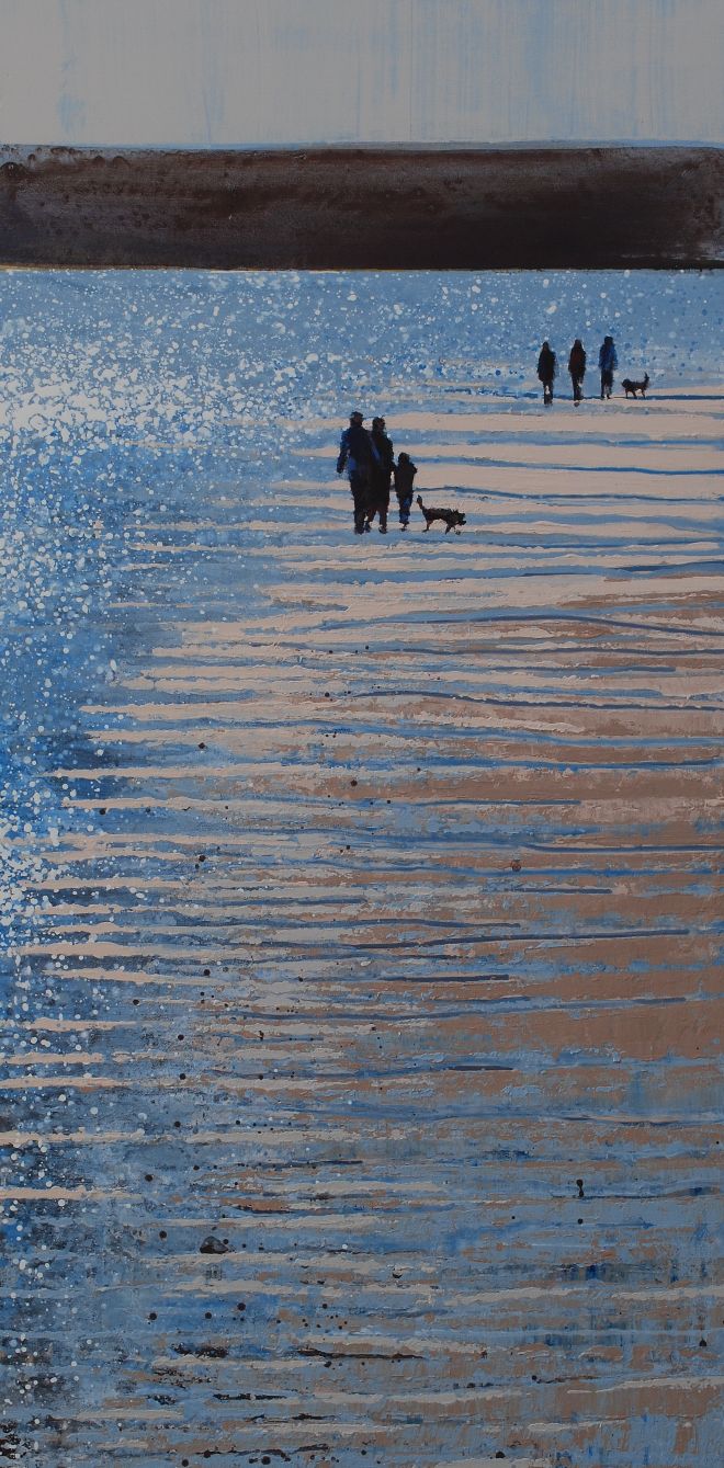 Out-going Tide, Camel Estuary. Original Sold - Print Available