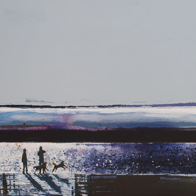 Winter Skies, Looking Towards Polzeath, Cornwall (Sold)