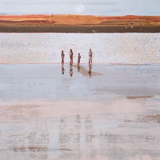 Winter Light, Camel Estuary, Cornwall. Original Sold - Print Available.