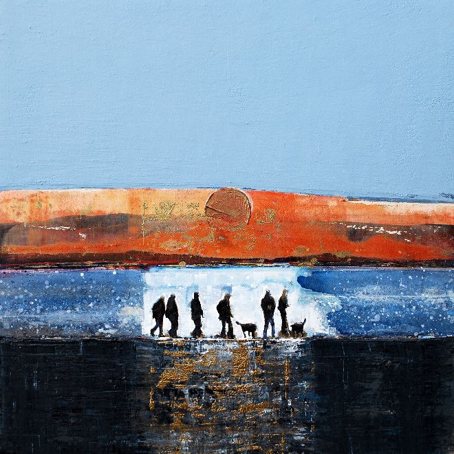 Midsummer Light, Estuary near Rock, Cornwall. Original Painting Available.
