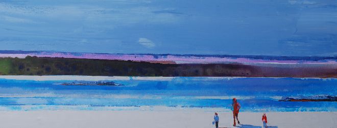 Shallow Turquoise Bay, Arisaig, Scotland.