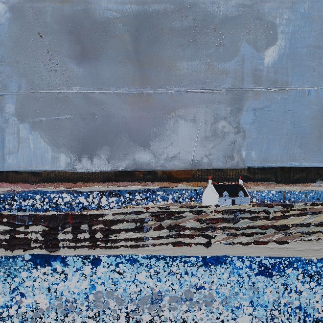 Time for winter to go away - West Coast, Scotland. Original Sold - Print Available.