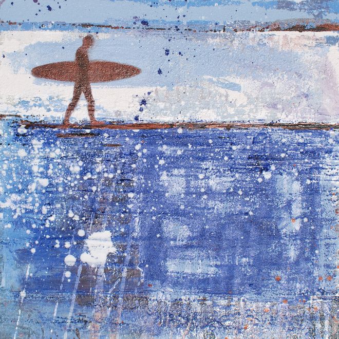 I can still hear the sound of the waves. Original Painting or Print Available.