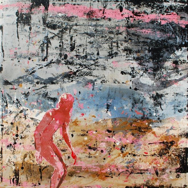 Surfer Girl. Original Painting or Print Available.