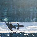 Dark Day Surfing, Cornwall