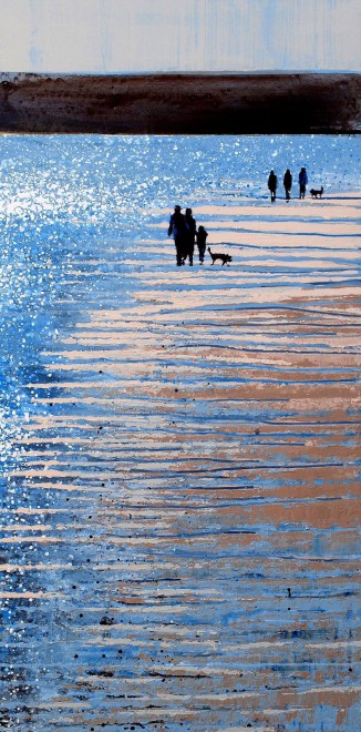 Out-going Tide, Camel Estuary. 