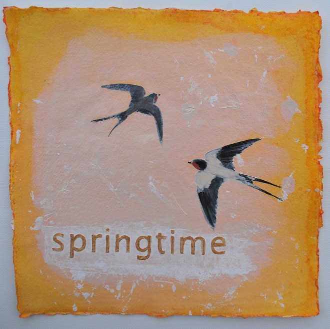 Springtime Swallows 