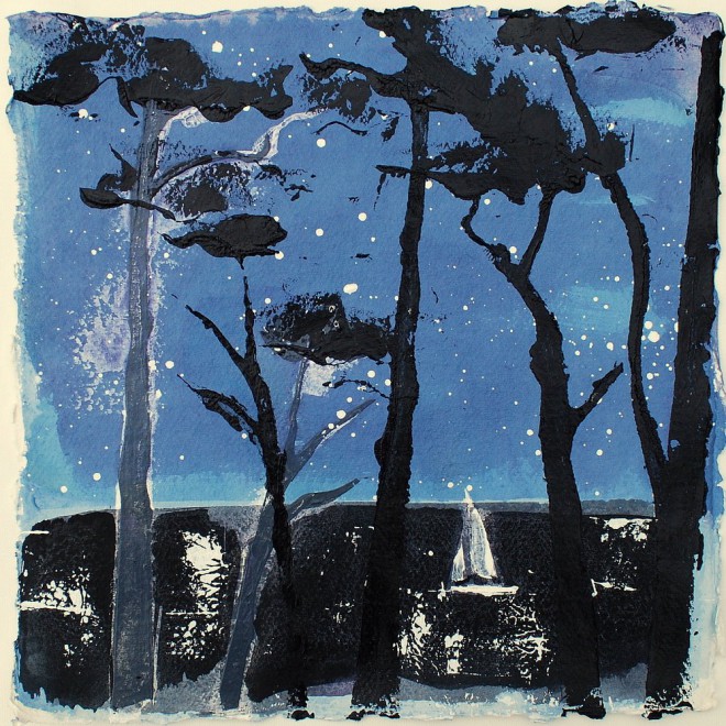 Starry Night Sail, St. Mawes, Cornwall 